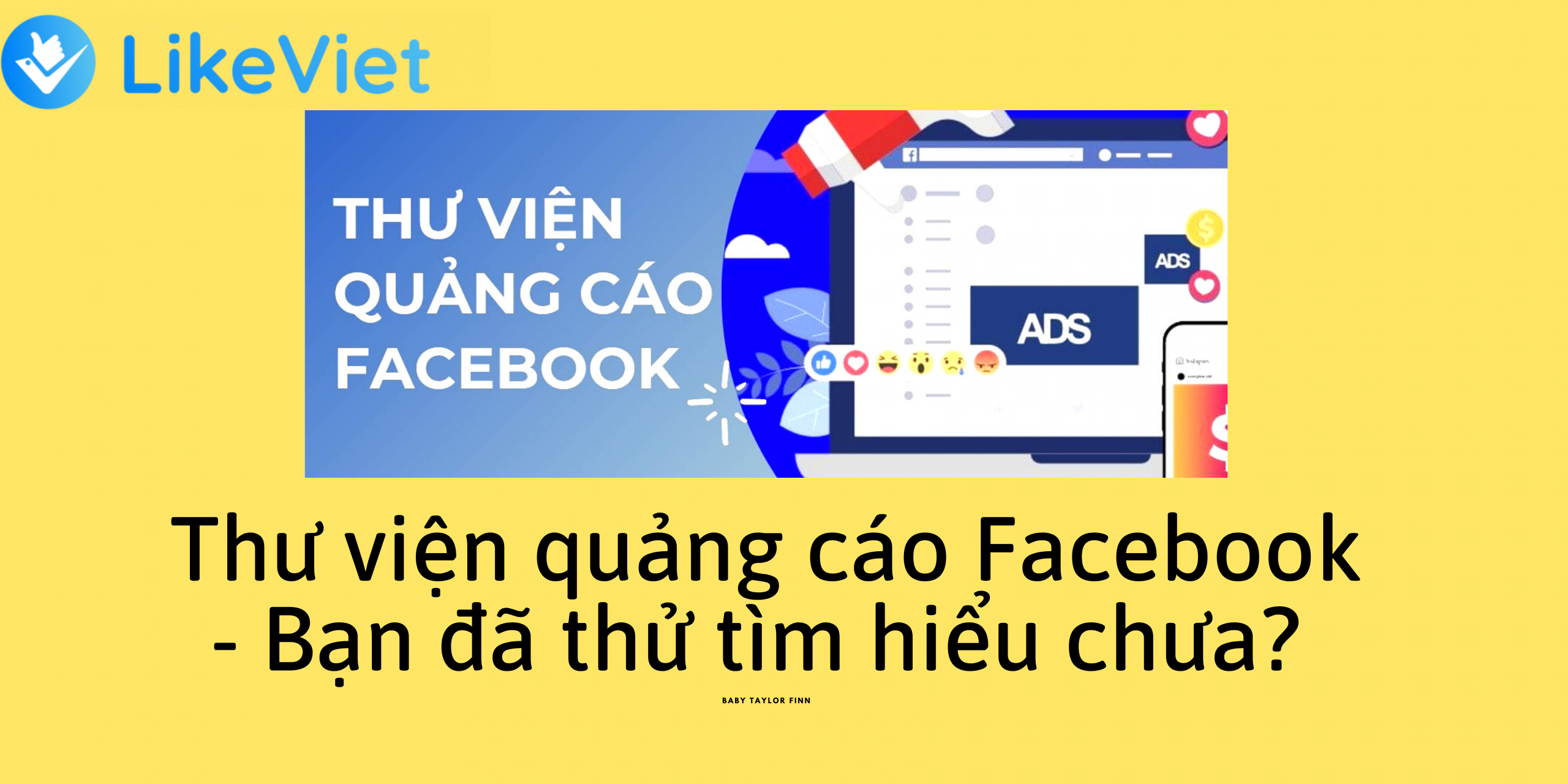 Thư viện quảng cáo Facebook